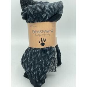 BearPaw Women's 6-Pair Boot Socks, Multicolor, Fits Shoe Size: 4-10